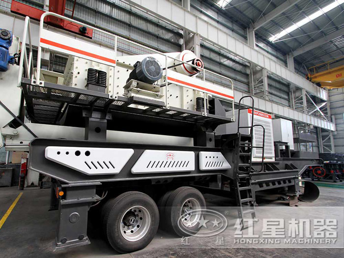 小型車載移動石料破碎機_小投資，大收益