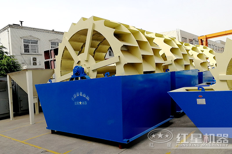 洗石英砂用什么洗？這款輪斗洗砂機效率高還便宜